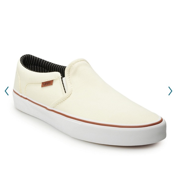 NIB Vans Asher Slip On Sneakers - Picture 2 of 10